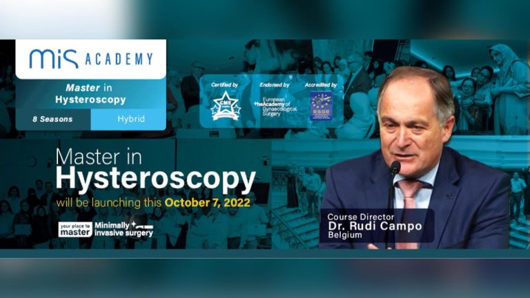 ”Master of Hysteroscopic Surgery in Gynaecology”by Dr. Rudi Campo